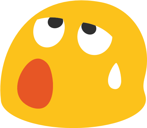 Apr 19, - Sweating Emoji Google (512x512)