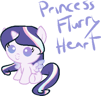 Princess Flurry Heart - Mlp Flurry Heart's Sister (399x346)