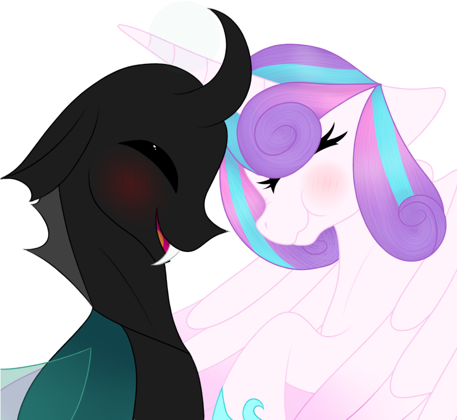 Mlp Princess Flurry Heart X Thorax By Mlpchannelire02 - Thorax X Flurry Heart (894x894)