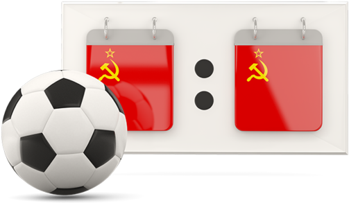 Illustration Of Flag Of Soviet Union - Soccer Ball (640x480)