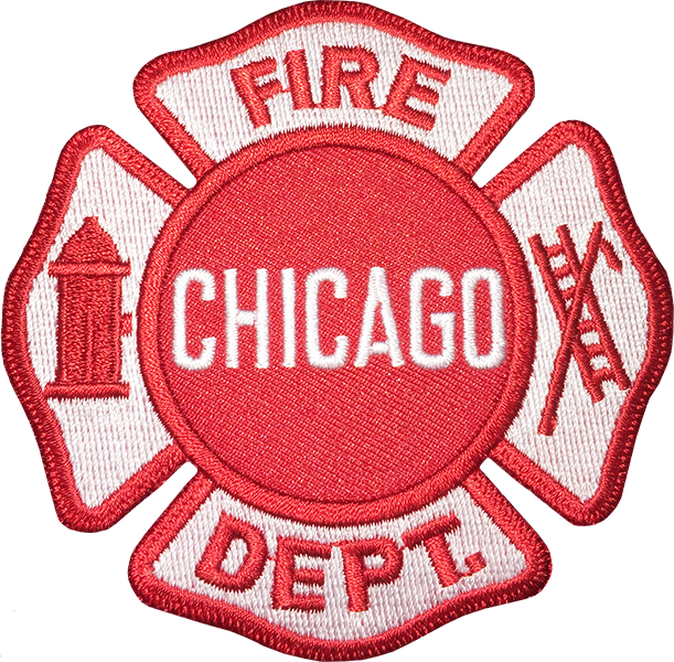 Chicago Fire Department 4″ Maltese Patch - Cleveland Fire Department Cleveland Oh (611x600)