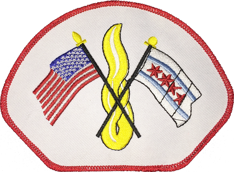 Chicago Fire Department Shoulder Patch - Chicago Fire Department Patch (819x600)