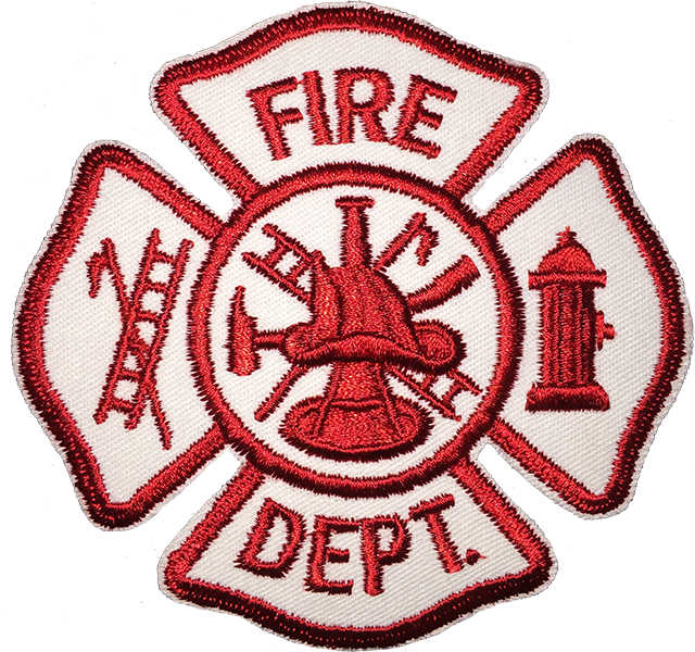 Fire Department Maltese Patch - Fire Department (640x600)