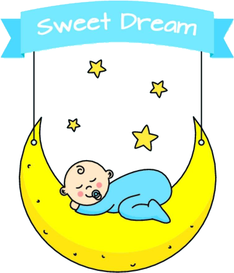 Infant Cartoon Sleep Clip Art - Cartoon (1000x1000)