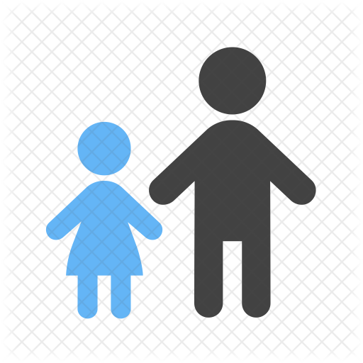 Standing With Children Icon - Honesty Icon (512x512)