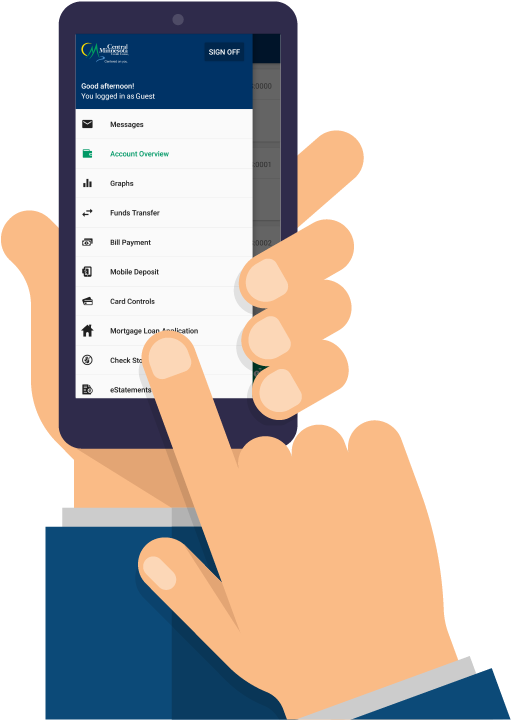 Mobile App Enrollment - Mobile Phone (558x952)