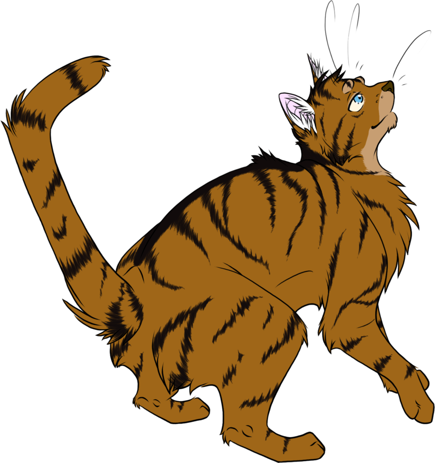 Warrior Cats - Cat Yawns (866x923)