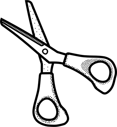 Scissors Drawing At Getdrawings - Scissors Black And White (458x500)