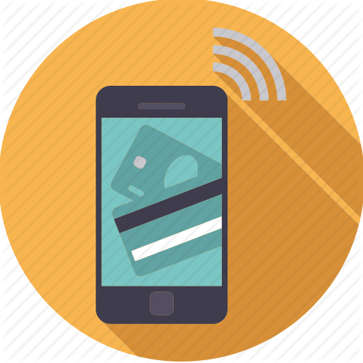 Vector Icon Easy Online Mobile Payment - Finance Mobile Icon (512x512)