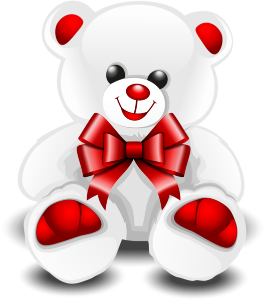 Plush, Png, Cubs, Tubes - Valentines Day Teddy Bear Png (600x600)