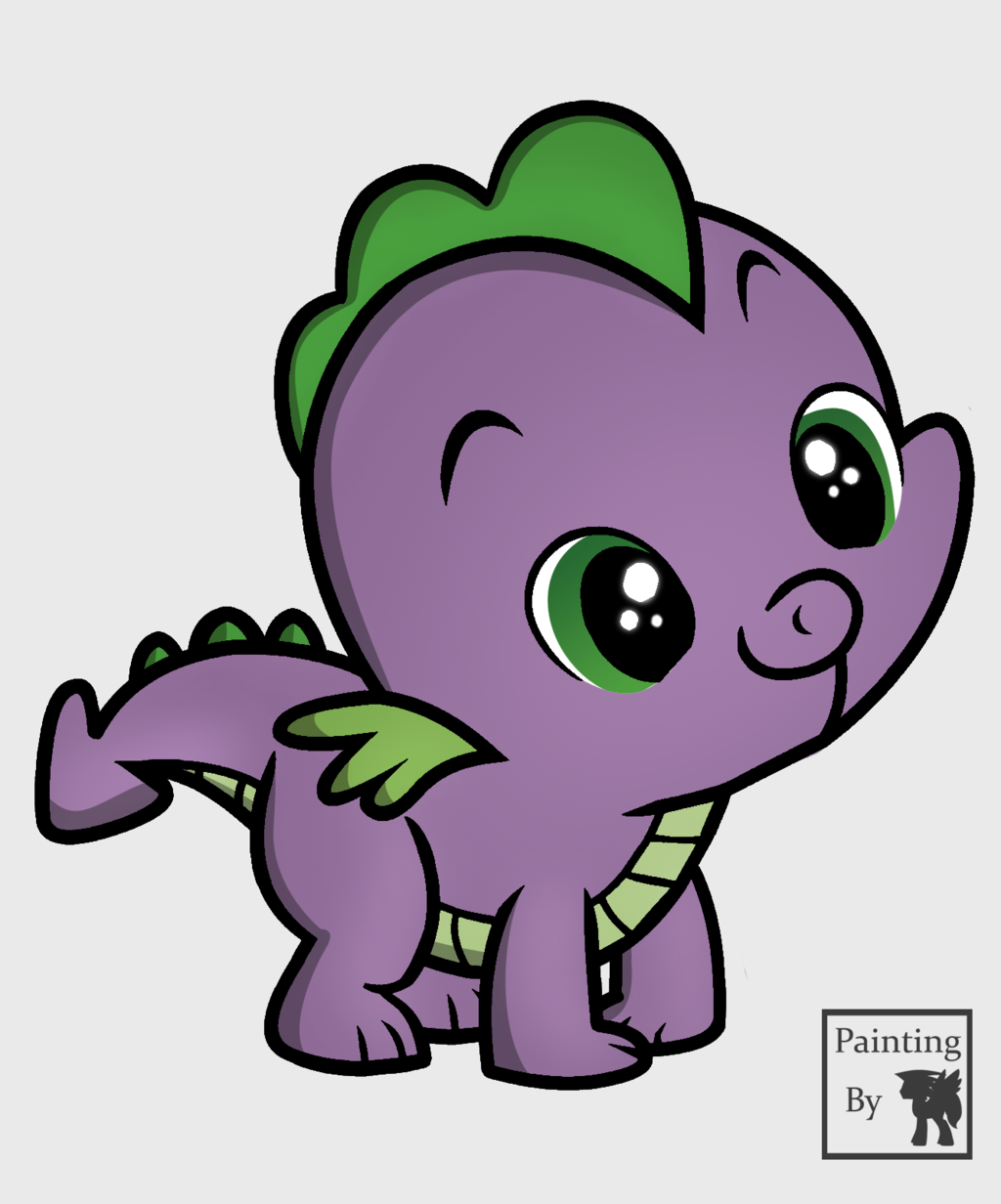 Spike Baby By J5furry On Deviantart - Bebe Spike My Little Pony (1024x1232)