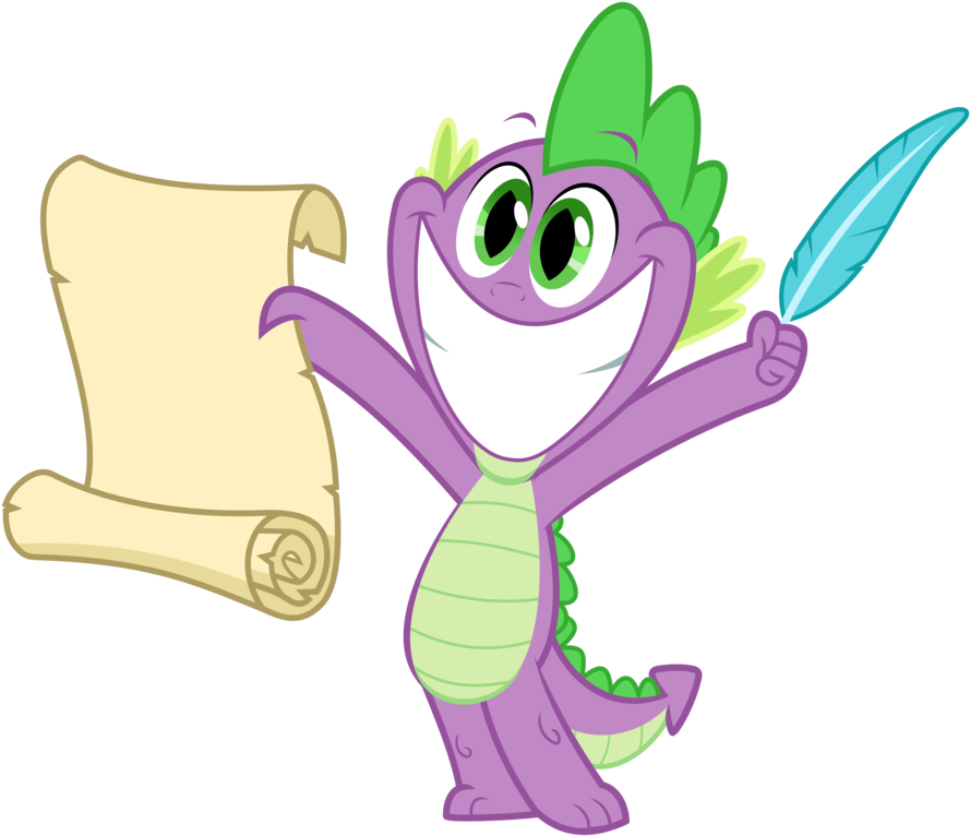 Spike From My Little Pony (900x775)