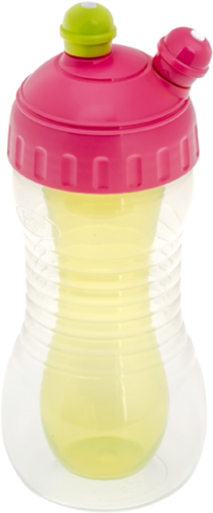 2 Drinks 1 Bottle - Brother Max 2 Drinks In 1 Cooler Bottle (pink/green) (1200x1200)