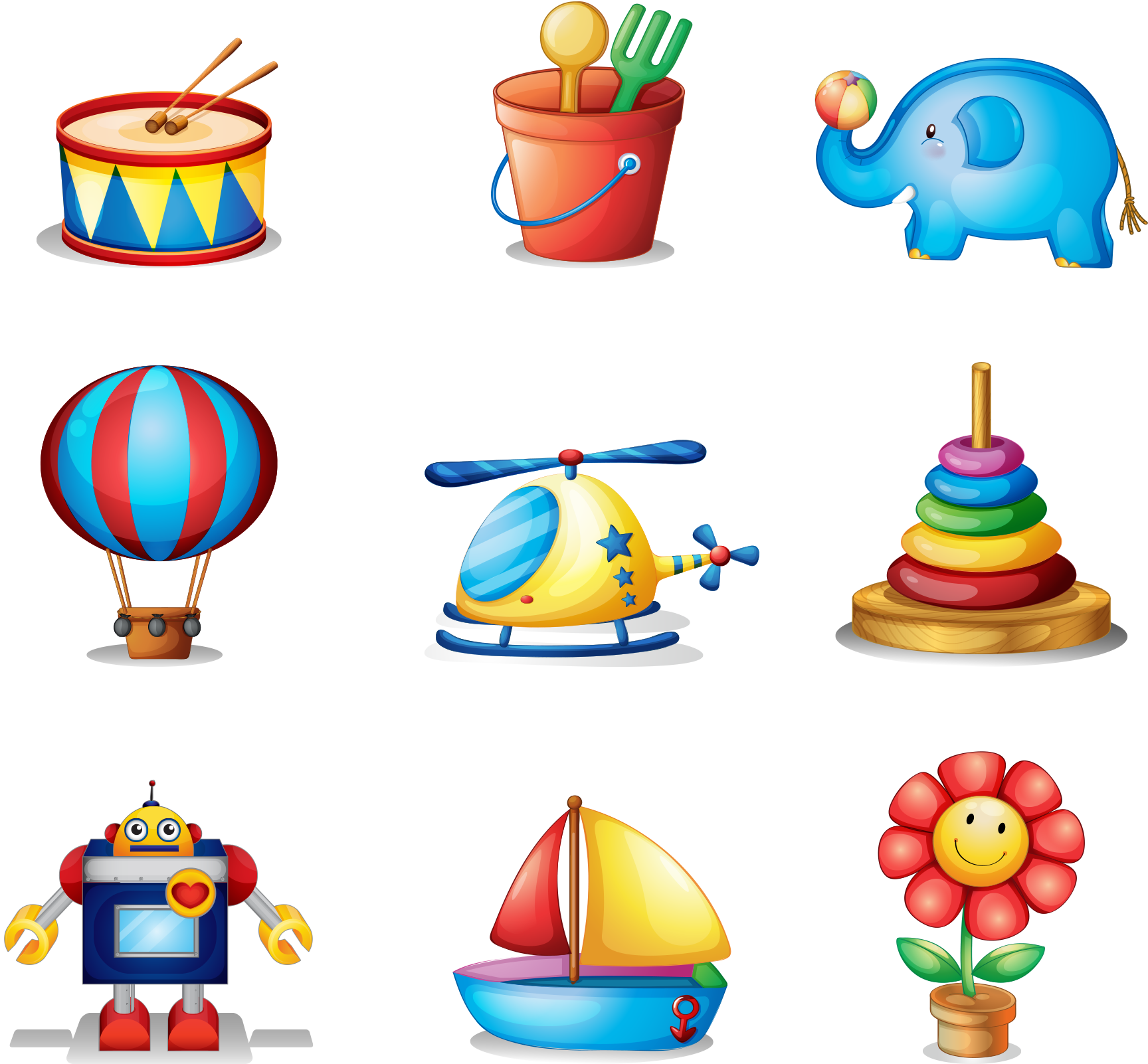 Toy Stock Photography Royalty-free Illustration - 玩具 卡通 圖案 (1728x1602)