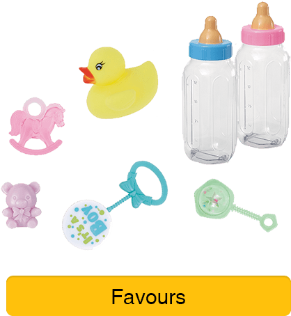 Baby Shower Decorations - Biberón Hucha Rosa 28 Cm (500x500)