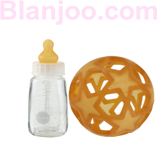 Baby Help - Hevea Natural Rubber Star Ball (350x350)