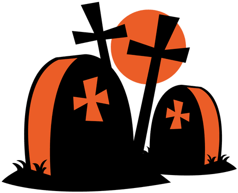 Graveyard Clipart Transparent - Transparent Cemetery Icon Png (512x512)