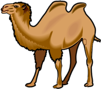 Related Bactrian Camel Clipart - Bactrian Camel (389x352)