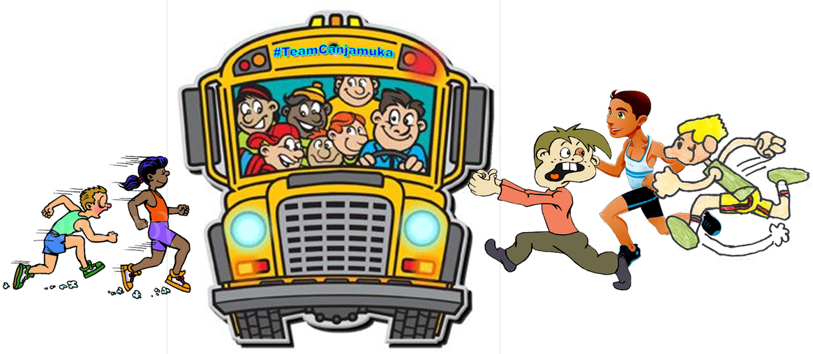 #teamcanjamuka Wcw Wednesday Ni Ihinda Ria Gucanjamuka - Luggage Tag W/ 3d Lenticular School Bus Back To Sc (1200x507)