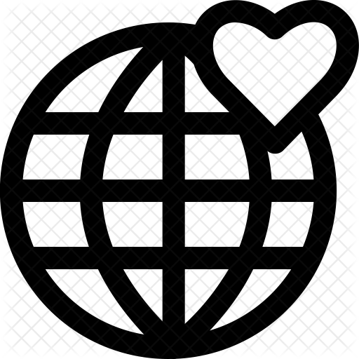 World Icon - Globe Icons With Transparent Background (512x512)