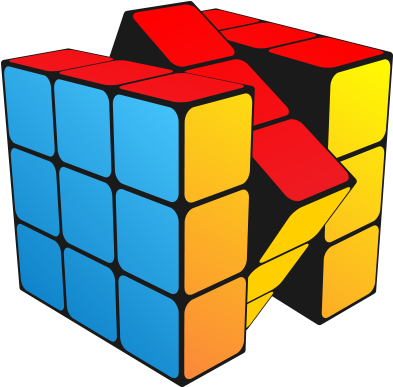 Rubik's Cube Vector And Transparent Png - Cubo Rubik Vector (1200x628)