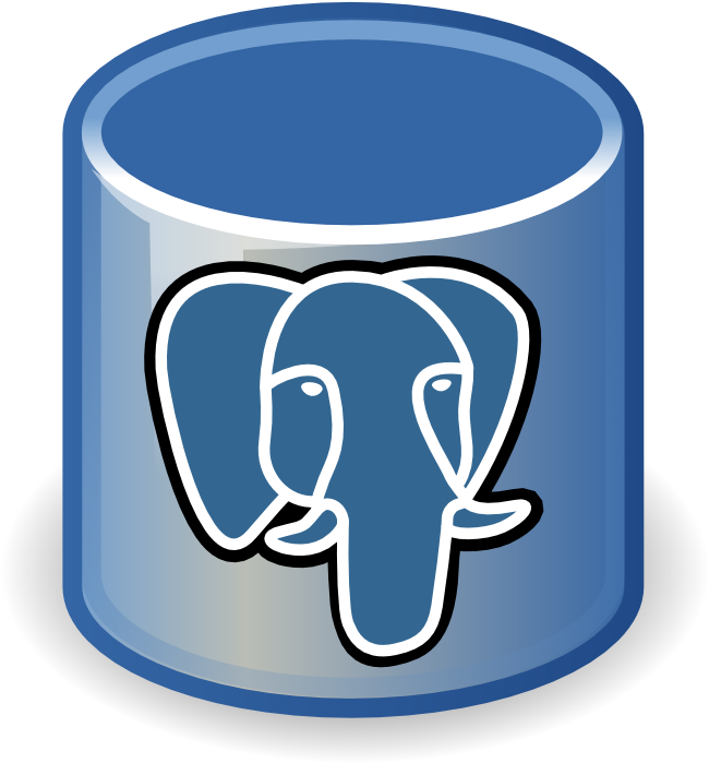 Database Clipart Transparent - Database Postgres (720x720)