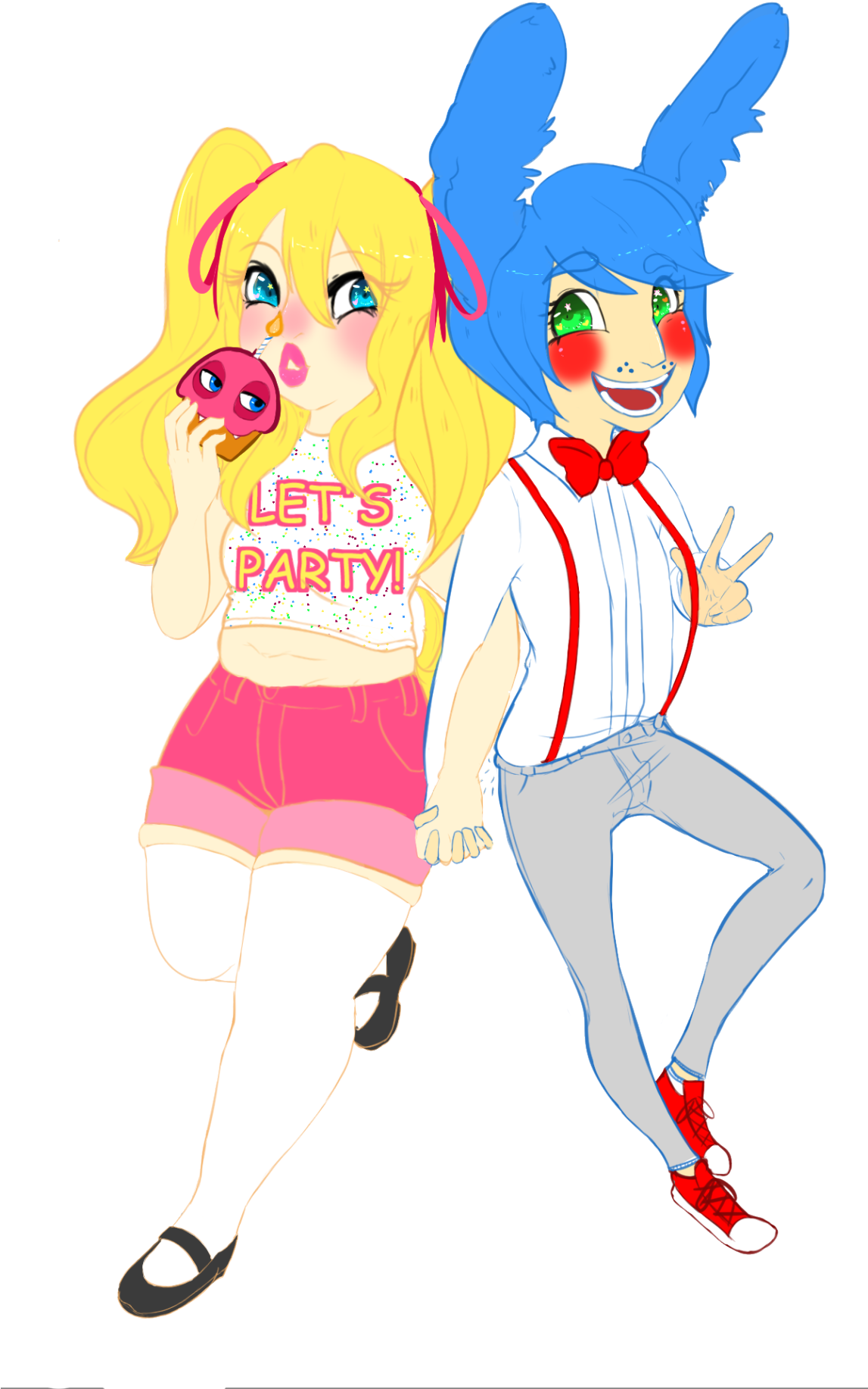 “ready To Party This Was A Request On Instagram From - Cartoon (1146x1920)