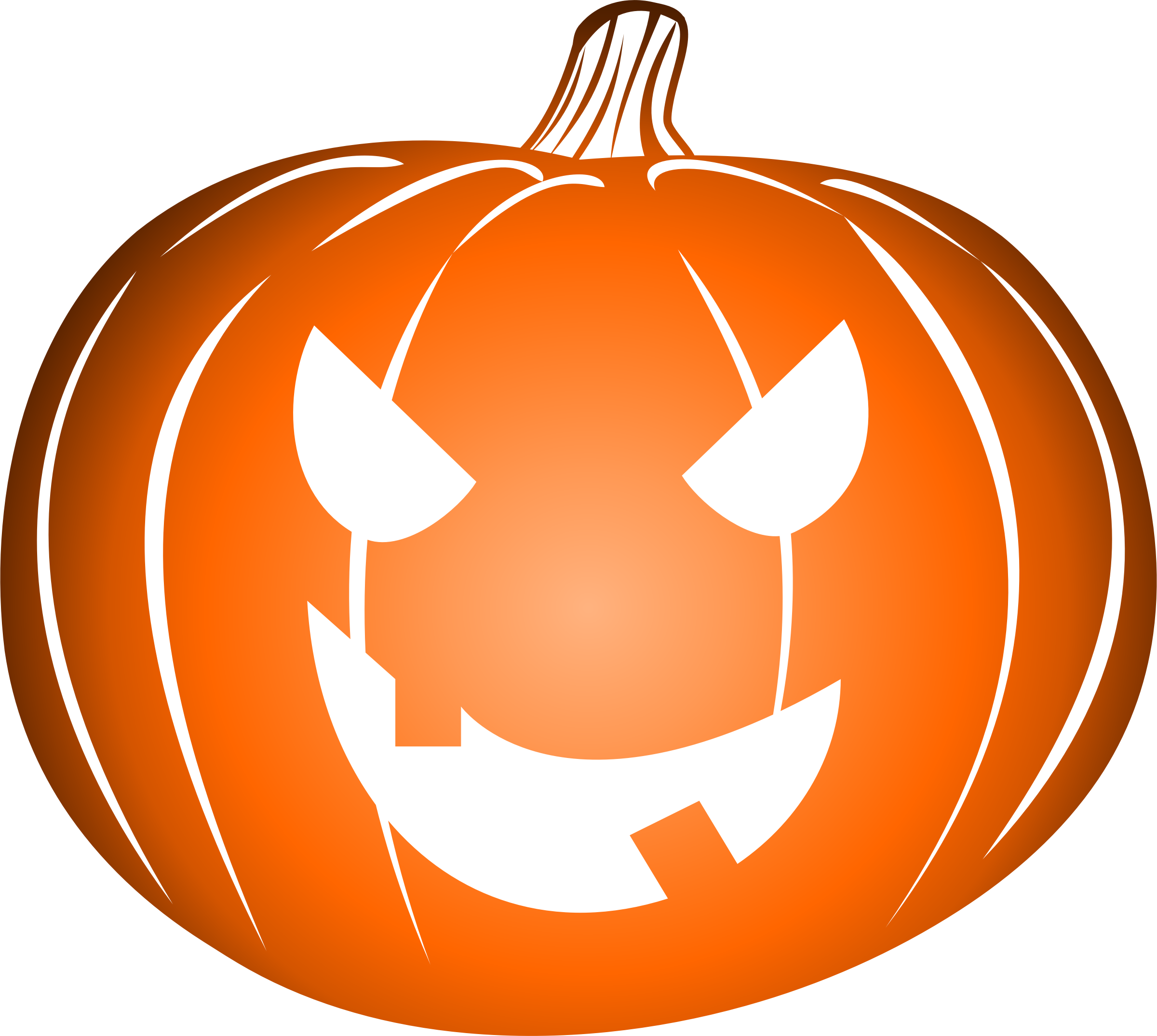Jack O' Lantern - Jack O Lantern Transparent Open (2400x2150)