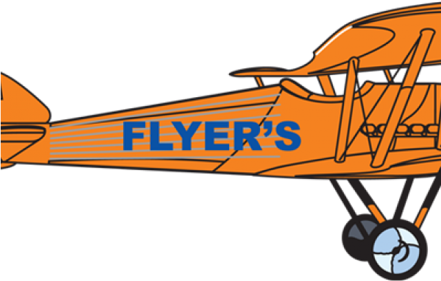 Plane Clipart Flyer - Piper Pa-18 (640x480)