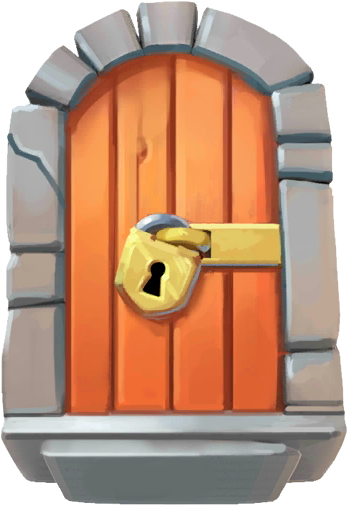 The Forgotten Castle Level - Cartoon Door Castle (512x512)