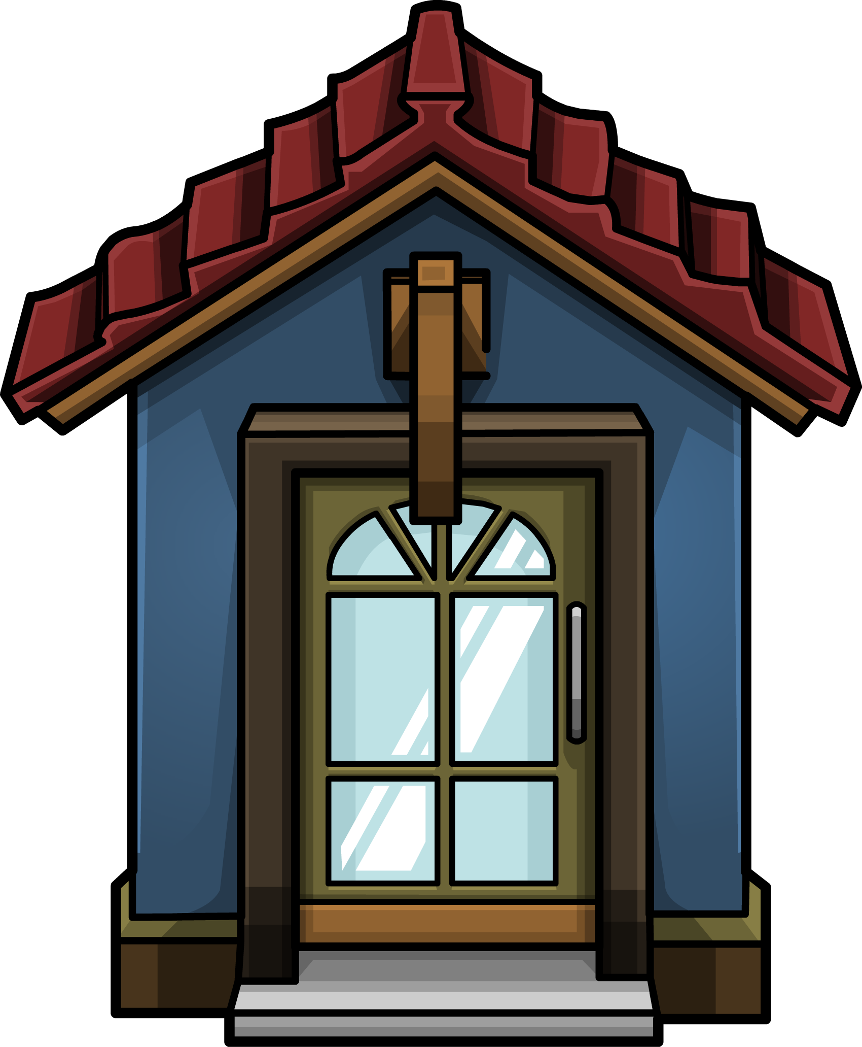 Cozy Blue Door - Cozy Blue Door (1700x2063)