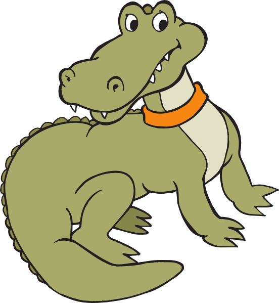 Gambar Hewan Buaya Cartoon (552x599)