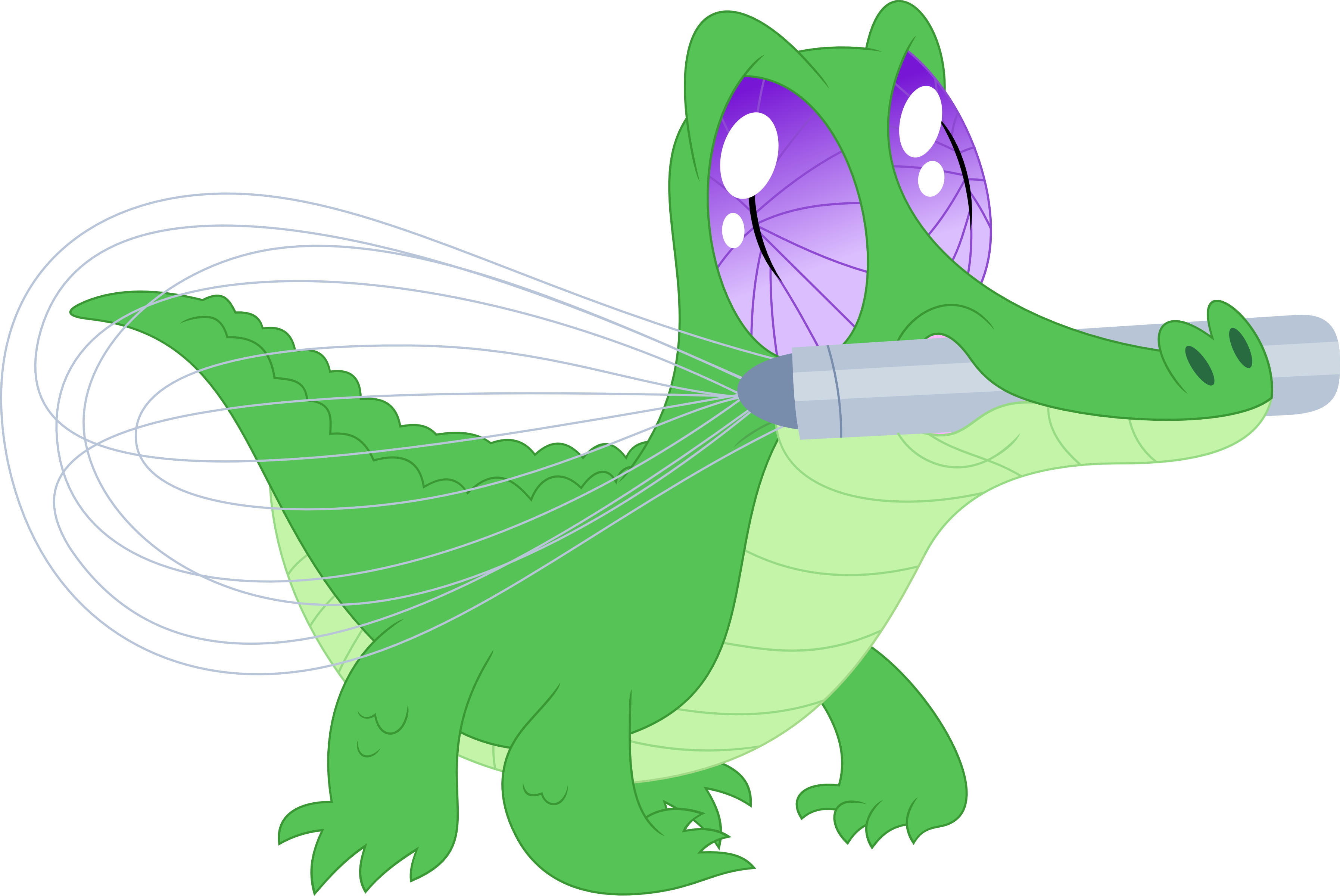 The Alligator Baker By Porygon2z The Alligator Baker - Gummy (3590x2400)