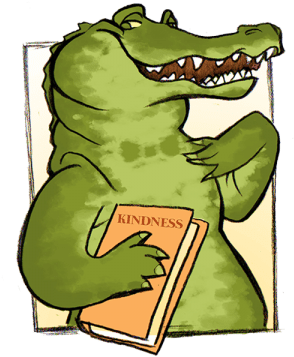 When A Pink Hippo & Wise Crocodile Team Up To Teach - Tlc (360x360)