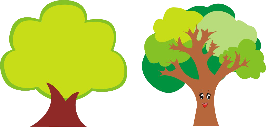 Cartoon Tree Poster - 树 卡通 (1024x489)