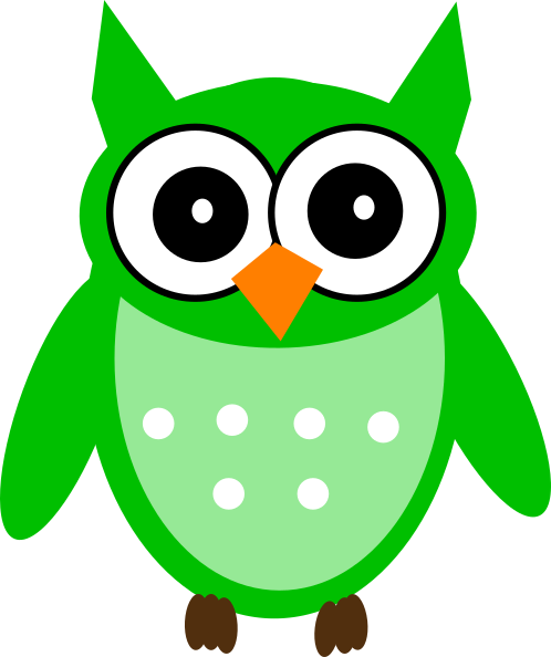 Wise Owl Clipart (498x594)