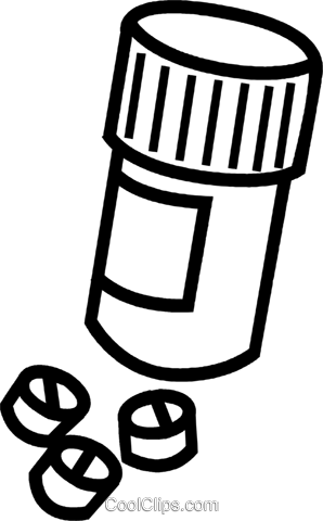 Pills And Pill Bottle Royalty Free Vector Clip Art - Pills And Pill Bottle Royalty Free Vector Clip Art (298x480)