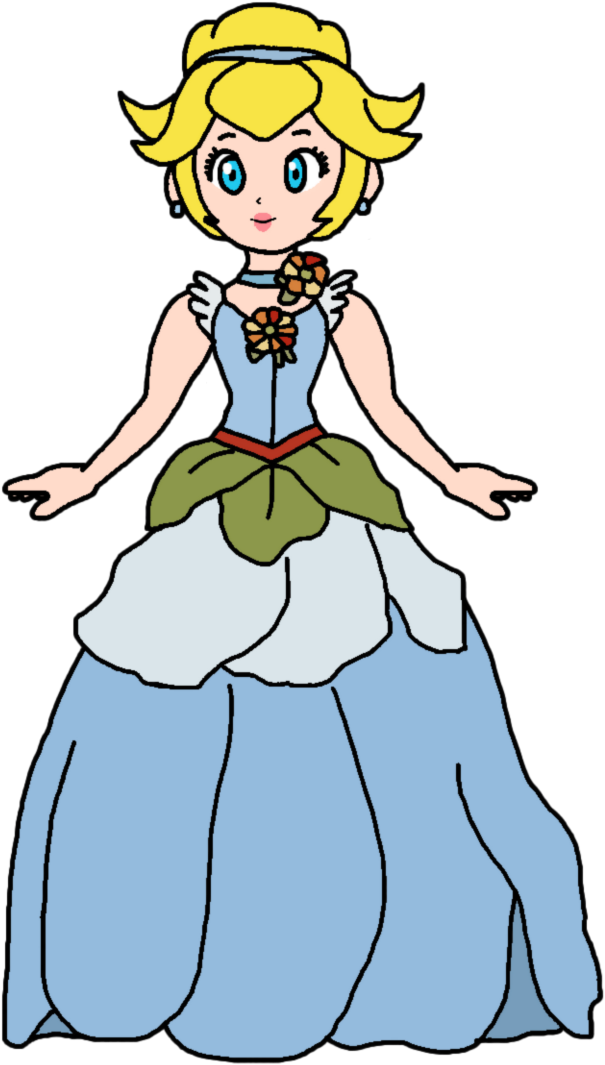 Cinderella By Katlime - Princess Peach Cinderella (720x1109)