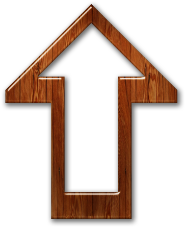 Up Wood Arrow Sign Png Image - Errow Sign Ong (512x512)