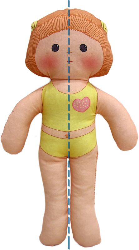 Doll Is Mirror Symmetric - Stuffed Toy (446x800)