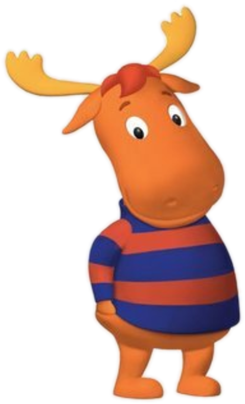 Cartoon Characters - Tyrone The Moose Backyardigans (599x799)