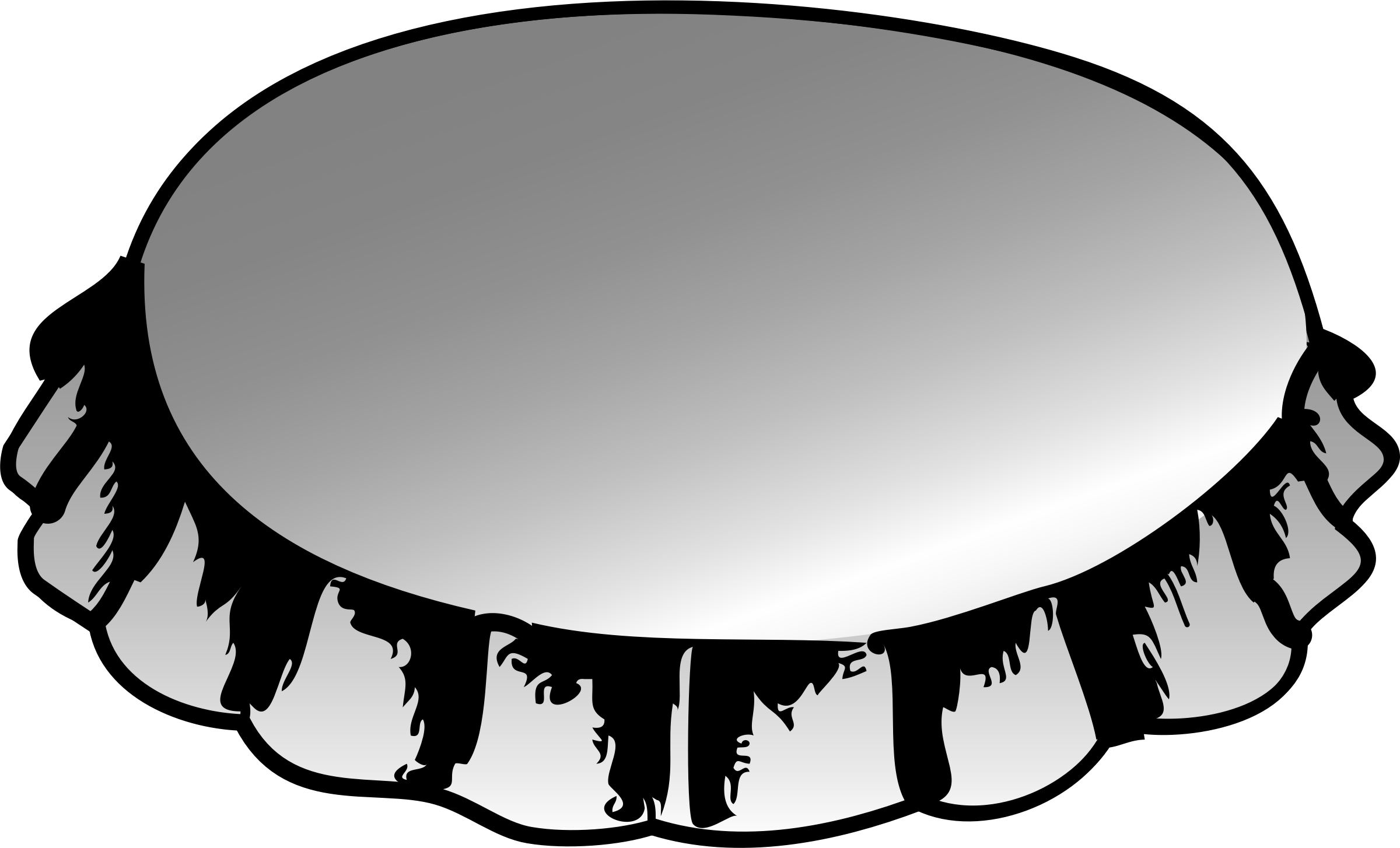 Clipart - Draw A Bottle Cap (2400x1454)