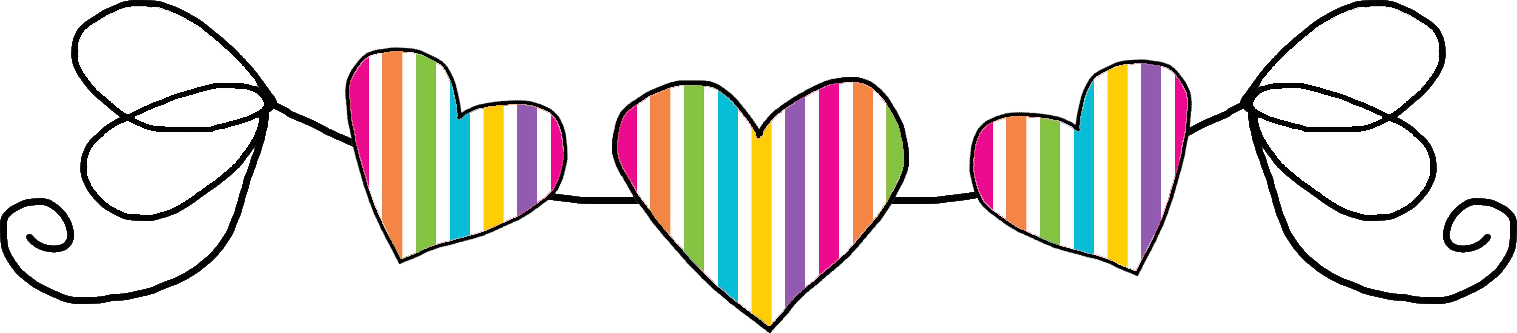 ❣hearts❣ ‿✿⁀♡♥♡❤ - Bunting (1517x333)