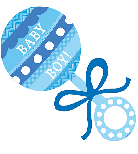 Pink Baby Rattle Cutout (800x800)