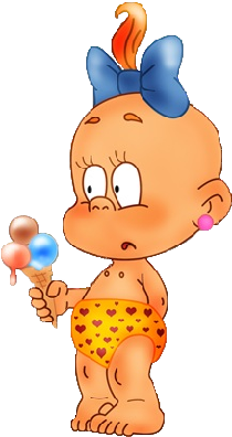 Baby Cliparts Cartoon - Прозрачном Фоне Пупсики Для Купания Малышей (400x400)