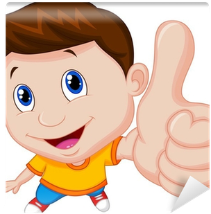 Kid Thumbs Up Vector (400x400)