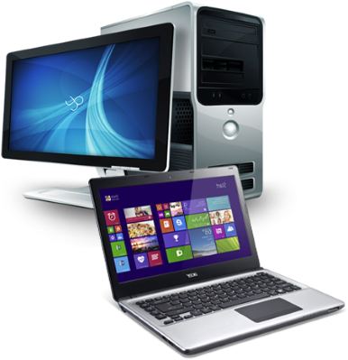 New Computer Systems & Notebooks In Stock, Used Pcs - L'informatica Di Base (404x489)