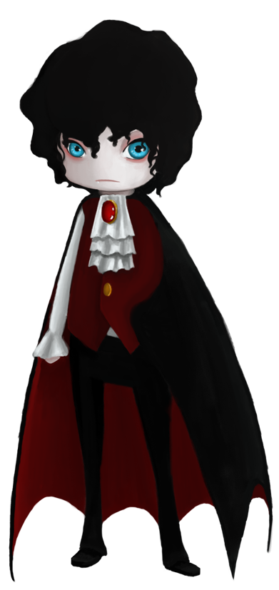 Vampire Boy By Marmarris - Cartoon (400x827)