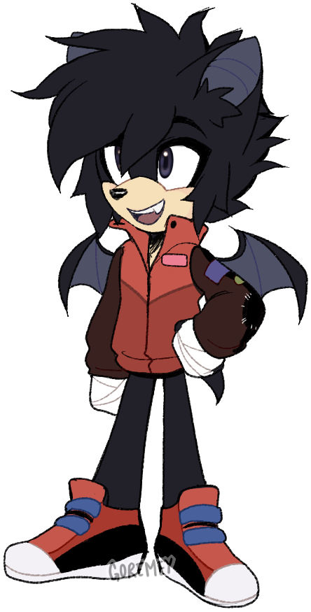 Cutie Bat Boy By Goremey - Digital Art (444x875)