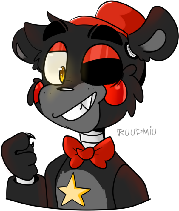 Lefty / Fnaf 6 By Ruudmiu - Lefty Fnaf 6 Anime (1024x769)